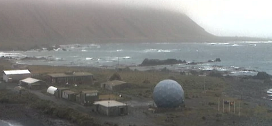 Australian research station on Macquarie Island