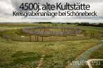 Das ritual-religiöse Bauwerk datiert um 2500jahre vor Chr. Es ist am orginalen Fundort rekonstruiert.