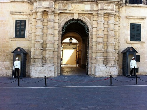 Einst Sitz der Großmeister des Johanniter-Ordens - heute Regierungssitz