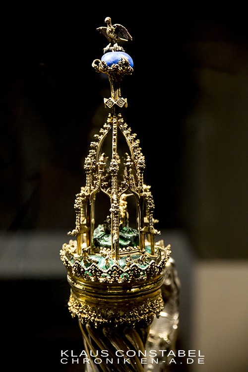 Spitze der Goslarer Bergkanne um 1477,