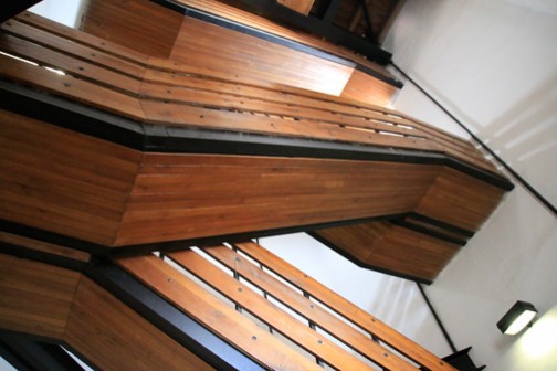 Stuffen zum Aussichtsturm Altes Rathaus Brünn