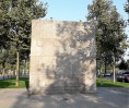 Das Carl-Benz-Denkmal in der Augusta-Anlage