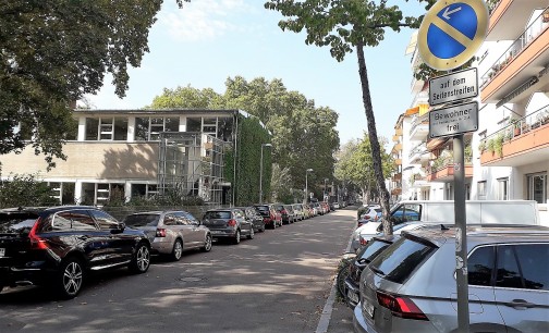 Schwetzinger Vorstadt /Richard-Wagner-Straße mittags um 13.00 Uhr